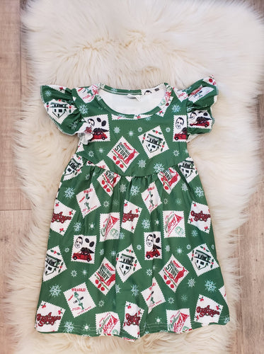 Sale! In Stock! Christmas Story dress 2t